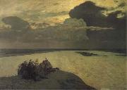 Levitan, Isaak Landscape oil